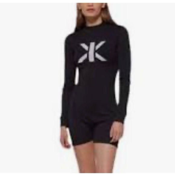 Onepiece Swift Fitted Shorts Jumpsuit - Picture 1 of 9
